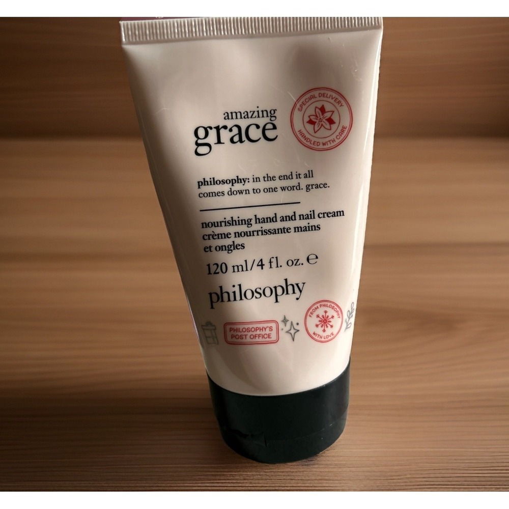 Philosophy Amazing Grace Nourishing Hand And Nail Cream 4 Fl Oz New and Sealed‎